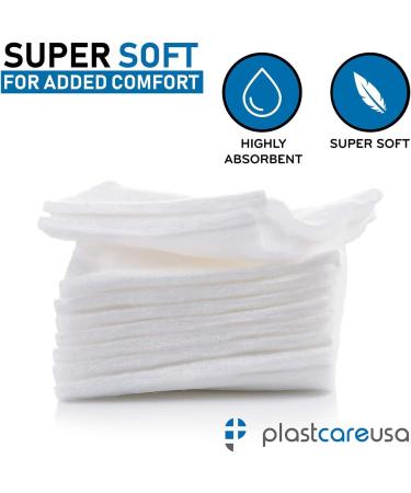 1000 4 Ply 2x2 Inch Non Woven Sponges - Dental Gauze Esthetic Wipes - 5 Packs of 200 each - Non Sterile - 200 Count per Pack - Buy Online on GoSupps.com