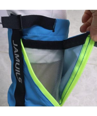 Jamuils Waterproof Gaiters for Kids - Adjustable Breathable Leg Protection for Snow Hiking Hunting & Skiing - Blue - Buy Online on GoSupps.com