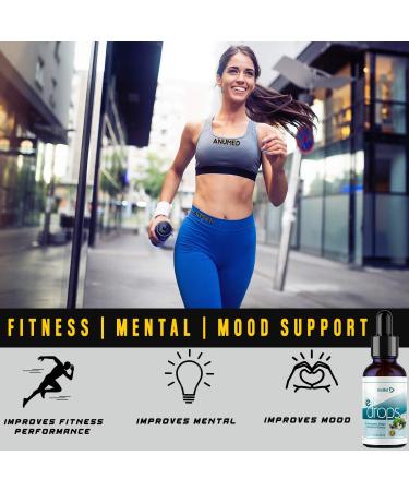 Anumed e-Drops Premium Fast Fat Burner - Metabolism & Energy Booster - Control Hunger - Healthy Weight Loss Drops - Vegan & Keto-Friendly (2oz) - Buy Online on GoSupps.com