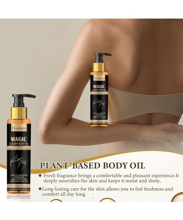 Dongcill Magic Body Life Magic Body Strafting Oil Glow Remedy Oil body firming massage oil nongreasy nonsticky body oil for all skin types for smooth and firm skin 100 ml - Buy Online on GoSupps.com