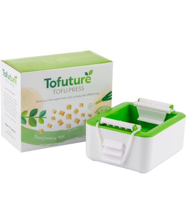 ToFuture Tofu Press - Stylish & Unique Tofu Transformer | White & Green - Shop Internationally - Buy Online on GoSupps.com