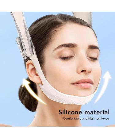 Face Slimming Belt Face Lift Belt Silicone Adjustable High Elastic Compression Breathable for Salon - Buy Online on GoSupps.com