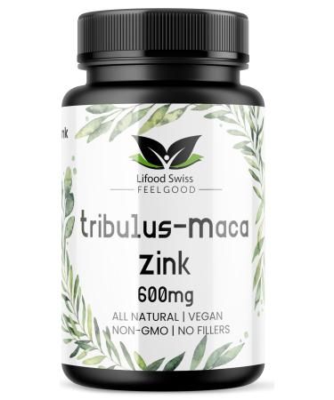 Tribulus Maca Zinc 60 Vegan Capsules - 60 Days