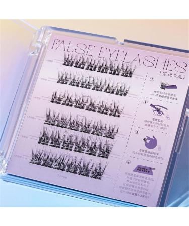 Fish Tails Glueless Press-On Eyelashes Press on Lashes No Glue Needed Diy Eyelash Extensions Fish Tail Eyelashes Self-Adhesive Eyelashes Lash Extension Kit With Lash Tweezers (Wide Stem Fish Tail) - Buy Online on GoSupps.com