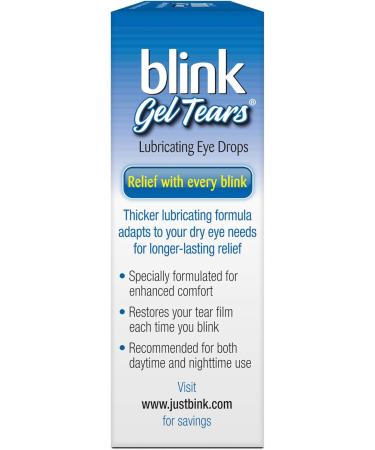 Buy Blink Gel Tears Lubricating Eye Drops 0.34 oz - Fast International Shipping | Relief for Dry Eyes - Buy Online on GoSupps.com