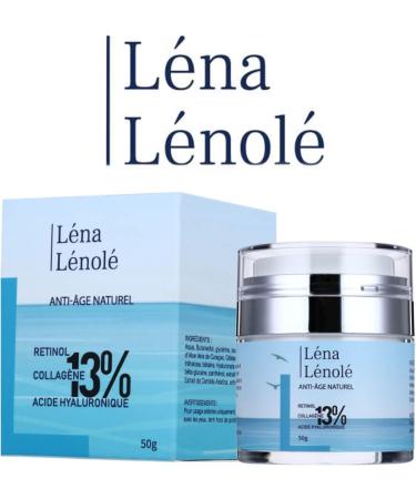 L NA L NOL - Anti-Wrinkle Cream for Women & Men - Anti-Aging & Dark Circles - Hyaluronic Acid - Retinol Collagen Vitamin C Plants - All Skin Types - 100% Natural and Vegan - Highly Concentrated (13%) - Buy Online on GoSupps.com