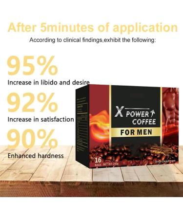 X Power Coffee X Power Coffee for Men The Secret To Strong Men Energy coffee for men Energy-boosting coffee Power Coffee for Men X-Power Coffee x Power Coffee For Man (3BOX Coffee) - Buy Online on GoSupps.com