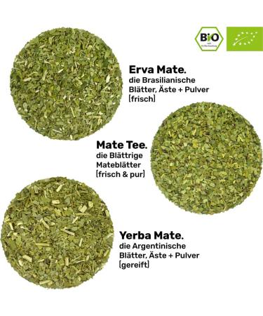 Buy Organic Mate Tea Set for Two | 2 Cups 2 Bombillas 300g Tea & Instructions - International Shipping - Buy Online on GoSupps.com