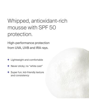 Supergoop! PLAY Body Mousse SPF 50 - Blue Sea Kale - 2 Pack | Broad Spectrum Whipped Sunscreen for Sensitive Skin - Fun & Effective for Active Days - Buy Online on GoSupps.com