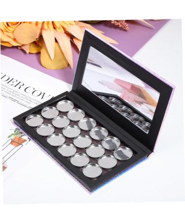 POPETPOP Palette de Maquillage Vide Support pour Fards Paupi res Plateau avec Godets et Raclette - Buy Online on GoSupps.com