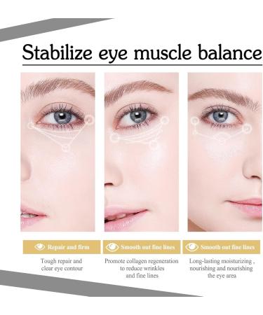 LHQLS Firming Eye Cream Anti-Wrinkle Eye Cream Instant Firming Eye Cream 10ML Suitable for Eye Bags and Bags Under Eyes - Buy Online on GoSupps.com