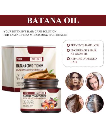 Nadiaen Batana Oil Raw Batana Oil Batana Oil Organic for Healthier Thicker Fuller Hair Nourishes Dry Scalp and Damaged Hair Organic Batana Oil Damage Protective Moisture Recovery - Buy Online on GoSupps.com