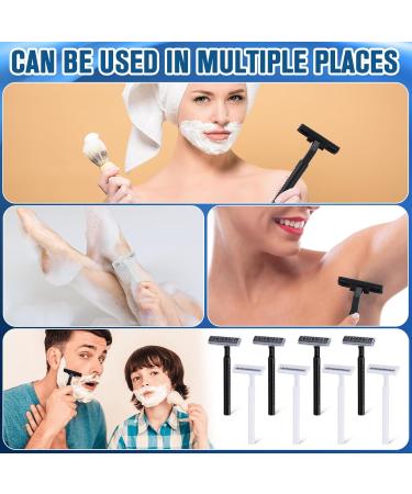 Lasnten 400 Pcs Disposable Razors - Twin Blade Individually Wrapped Stainless Steel Shaving Razors for Men & Women - Ideal for Hotels Shelters & Nursing Homes - Buy Online on GoSupps.com