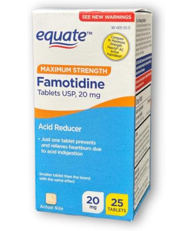 FUSION SHOP STORE Smart choices meaningful life! Famotidine 20mg Tablets- Maximum Strength 25ct (Pack of 1) - Buy Online on GoSupps.com