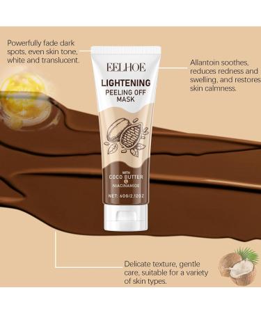 Niacinamide Peel Off Face Masks - Face Masks Beauty - Face Masks Skincare fpr Women - Hydrating Face Mask for Deep Cleaning - Face Peel Mask with Cocoa Seed Butter - Buy Online on GoSupps.com
