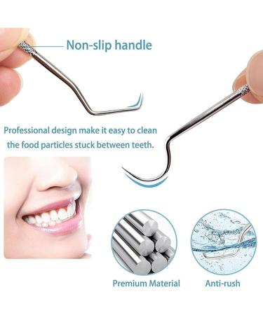 304 Steel Toothpick Cleaning Set | Portable Key Trailer Outdoor Cleaning Tool Kit - J5X4 Keychain - Buy Online on GoSupps.com