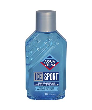 Aqua Velva Cooling Mens After Shave Ice Sport Vitamin E and Pro Vitamin B5 Soothes Cools and Refreshes Skin 200 mL