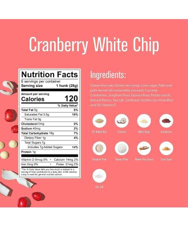 Heavenly Hunks Cranberry White Chip - 6oz Bag (6 Pack) - Buy Online on GoSupps.com