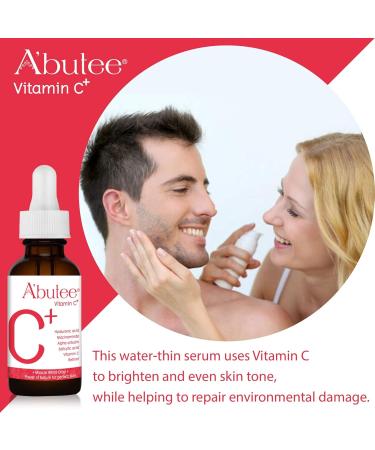 ARBUTEE Vitamin C Anti-Aging and Brightening Serum | Hyaluronic Acid Niacinamide Retinol & More for Men & Women - International Shipping Available - Buy Online on GoSupps.com