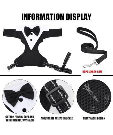 Stylish Dogs Smoking Bandana | Adjustable Pet Bandana for Weddings Birthdays & Christmas | Black & White Dog Headscarves - Buy Online on GoSupps.com