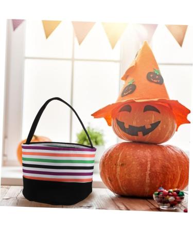LABRIMP Halloween Treats Bags 1pc Handbags Portable Candy Practical Parties Treat Fabric Bag Bucket Cloth Trick Pouch - Buy Online on GoSupps.com
