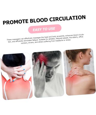 Fomiyes 2 Sets of Multifunctional Head Massage Tools - Scalp Scrapers & Therapeutic Devices for Ultimate Relaxation - Buy Online on GoSupps.com