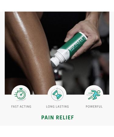 Biofreeze Pain Relief Roll-On 3 oz - Pack of 3 | Fast Acting & Long Lasting Topical Pain Reliever - Buy Online on GoSupps.com