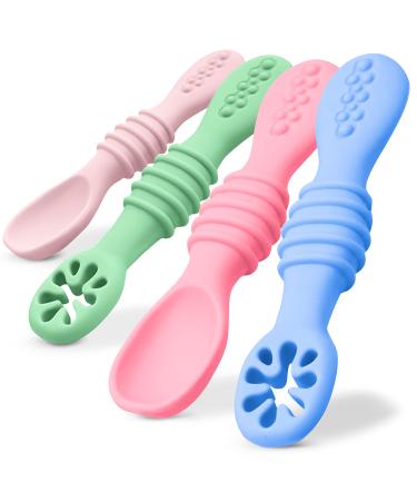 Mammacita baby spoon baby spoon from 4 months complementary food baby accessories baby led weaning baby porridge complementary food dental aid baby spoon baby - Buy Online on GoSupps.com