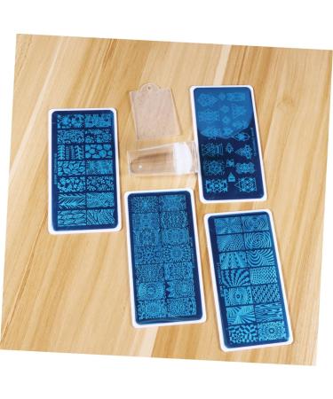 FOMIYES kit de manicura nail products manicure kit nail stamp plate nail art tencils nail plate nail art stamping kit nail art stamping plates set stencil peg board steel plate medium As Shown - Buy Online on GoSupps.com