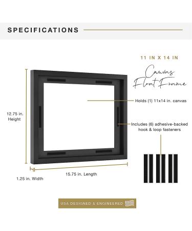Black MCS 11x14 Inch Frame for Finished Canvases (40003) - Buy Online on GoSupps.com