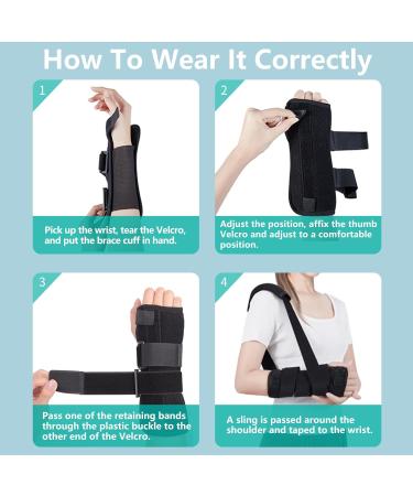 Buy Lefeke Carpal Tunnel Wrist Brace for Right Hand | Adjustable Night Support Pain Relief for Tendonitis & Arthritis - International Shipping - Buy Online on GoSupps.com