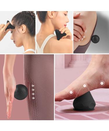 Wugu Trigger Point Presser Set | Effective Muscle Pain Relief Massager with Suction Cup Bag for Neck Back Shoulder & Arm Tension - Buy Online on GoSupps.com