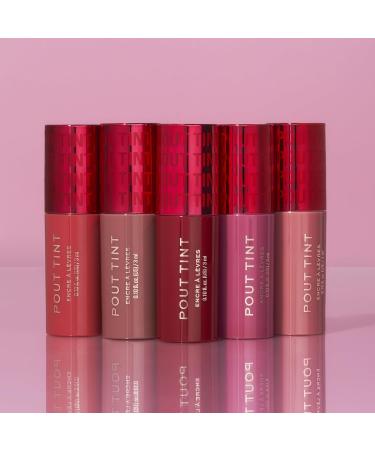 Makeup Revolution Pout Tint - Sizzlin Red 3ml | Hydrating Lip Tint with Glossy Stain Finish - Buy Online on GoSupps.com