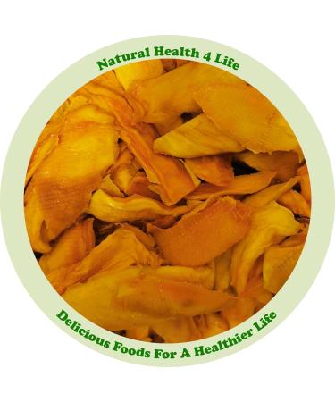 Natural Health 4 Life Fruit Dried Mango Slices Large Pieces 1 kg in Resealable Pouch (1 Pouch) - Buy Online on GoSupps.com