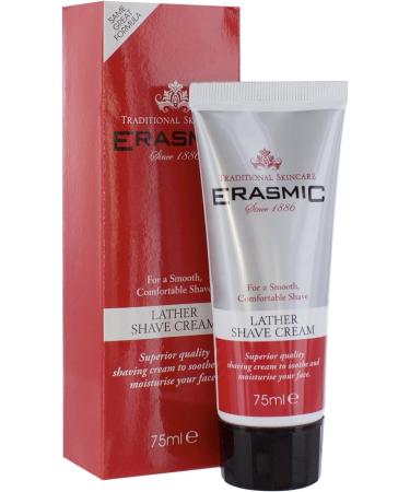 Erasmic Lather Shave Cream 75ml - Smooth and Comfortable Shave Experience - Buy Online on GoSupps.com