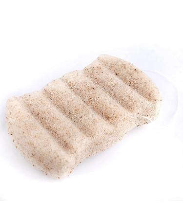 Wave Walnut Cleansing Konjac Cotton Powder | Long Face & Body Wash for Women | Blue | Personal Skin Care - Buy Online on GoSupps.com