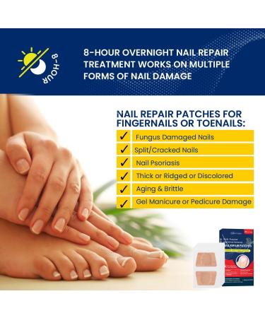 Extra Strength Toenail Fungus Treatment - Nighttime Patches for Nail Repair & Fungal Care (20 Count - Buy Online on GoSupps.com