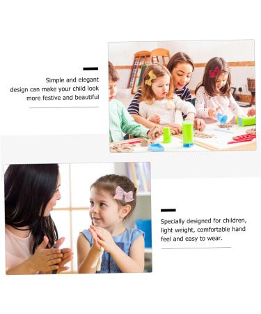 Abaodam 4 Pairs Bow Hairpin Hair Clip Hair Accessories for Kids Girls Hair Pins Girls Hair Accessories Bowknot Hair Barrettes Girls Barrettes for Hair Cute Bow Tie Child Cloth - Buy Online on GoSupps.com