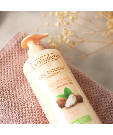 Evoluderm EVOLUDERM - Offer: 4 Shower Gels 500ml + Free Exfoliating Glove - Monoi Shower Gel - Argan - Shea Butter - Precious Oil - Natural Ingredients - Made in France - Buy Online on GoSupps.com