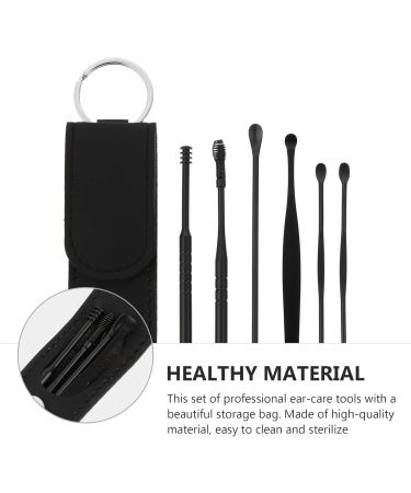 Stainless Steel Ear Picking Tool Kit - 2 Sets Spiral Ear Cleaners for Effective Ear Wax Removal - Buy Online on GoSupps.com