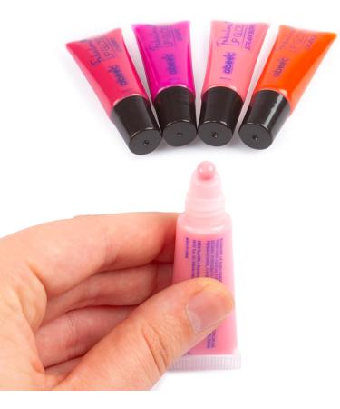 abeec Scented Lip Gloss Set 5 x Lip Gloss Pack - Strawberry Blueberry Cherry Orange And Grape Kids Makeup Sets For Girls Kids Lip Gloss Sets For Girls - Buy Online on GoSupps.com