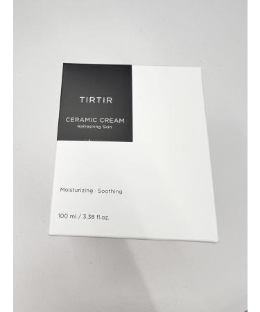 TIRTIR Natural Ceramide Cream | Deep Moisturizer for Glass Skin | Polyglutamic Acid & Centella Extract | Korean Skincare 3.38 Fl Oz | Lightweight & Nature-Derived - Buy Online on GoSupps.com