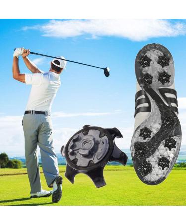 Sansheng Easy Change Golf Shoe Studs - 30pcs Anti-Skid Replacement Spikes (Black) - Buy Online on GoSupps.com