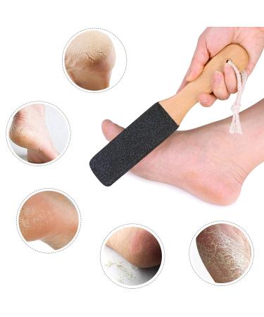 Rpanle Wooden Corneal File & Remover - Dual-Sided Hard Skin Foot Care Tool for Effective Corn Removal - Buy Online on GoSupps.com