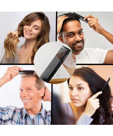 BOORIKA Rat Tail Comb - 100% Anti-static, Heat Resistant, Lightweight Pin Comb for All Hair Types - Buy Online on GoSupps.com