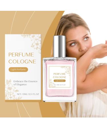 Pheromone Perfume for Women Long-Lasting Light & Fresh Fragrance Subtle & Elegant Scent for Daily Wear & Special Occasions 15ml/0.5fl.oz Pink-Flower