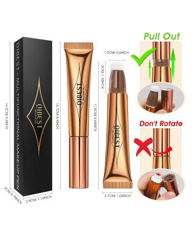 LSxia Liquid Blush Beauty Wand - Matte Cream Blush with Cushion Applicator | Smooth Natural Finish | Lightweight and Easy to Blend | Long-wearing Formula | 2 Blush Pink - Buy Online on GoSupps.com