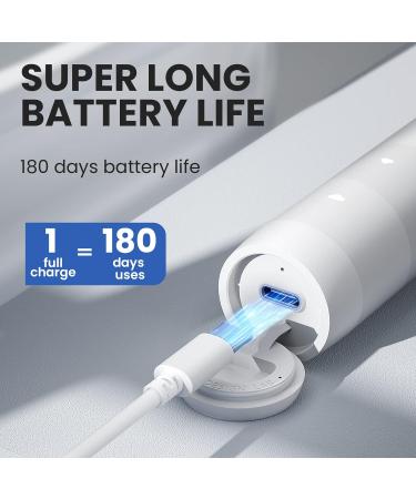 Oclean Electric Toothbrush for Adults - Sonic Soft Gum Care Whitening 180 Days Battery Life IPX7 Waterproof USB C Rechargeable - Buy Online on GoSupps.com