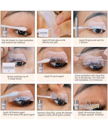 Eyelash Curling Set & Perm Kit - Eyelash Extensions Tools for Women | Beauty Lash Lift Tools - Buy Online on GoSupps.com