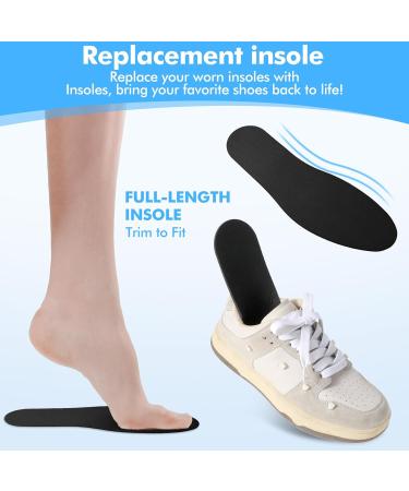 Buy WLLHYF Soft Latex Shoe Insoles - Breathable & Trim to Fit Replacement Pads for Sneakers Flats & More - Ideal for Women Men & Kids - International Shipping Available - Buy Online on GoSupps.com